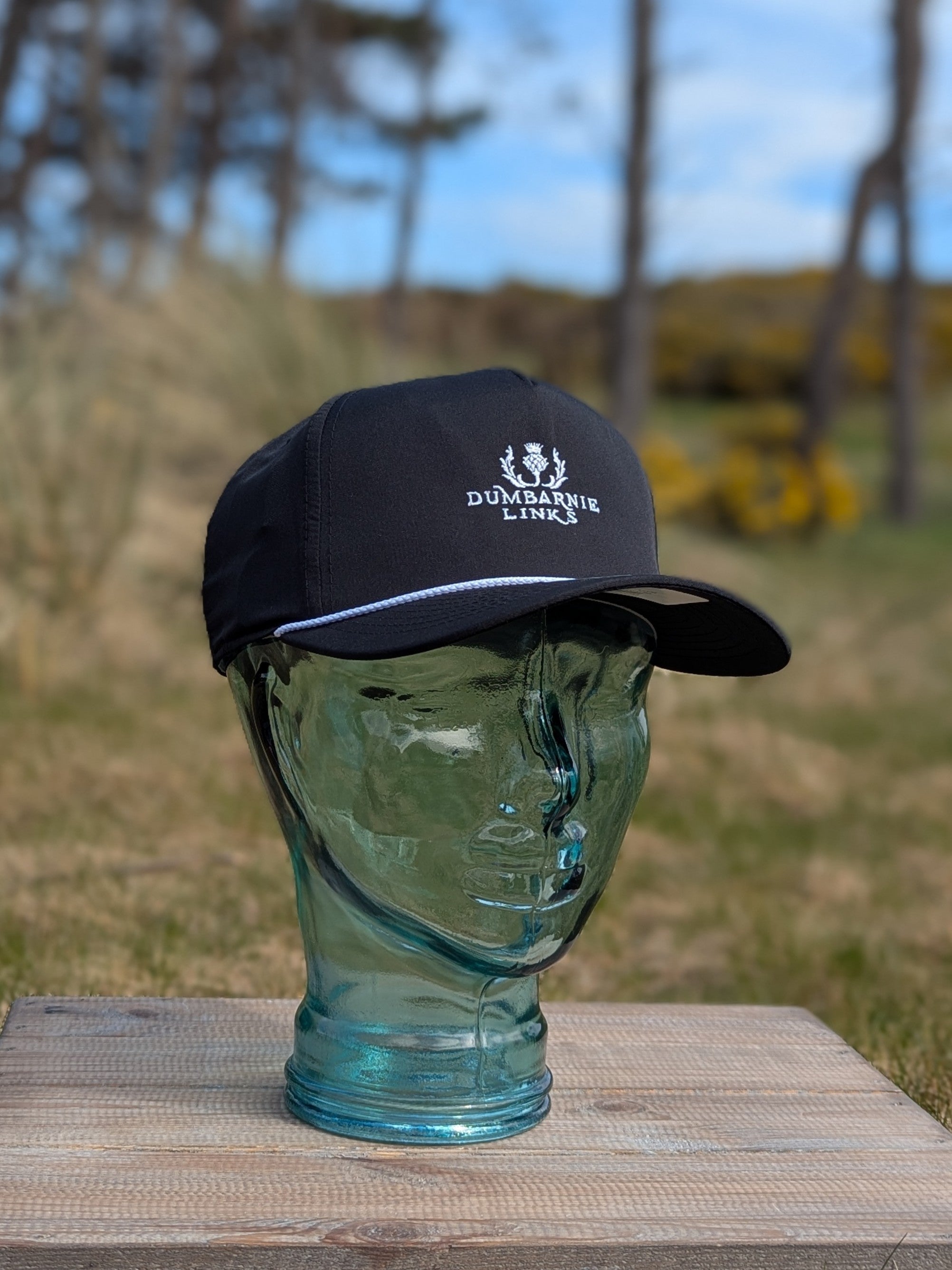 Performance Rope Cap in Black