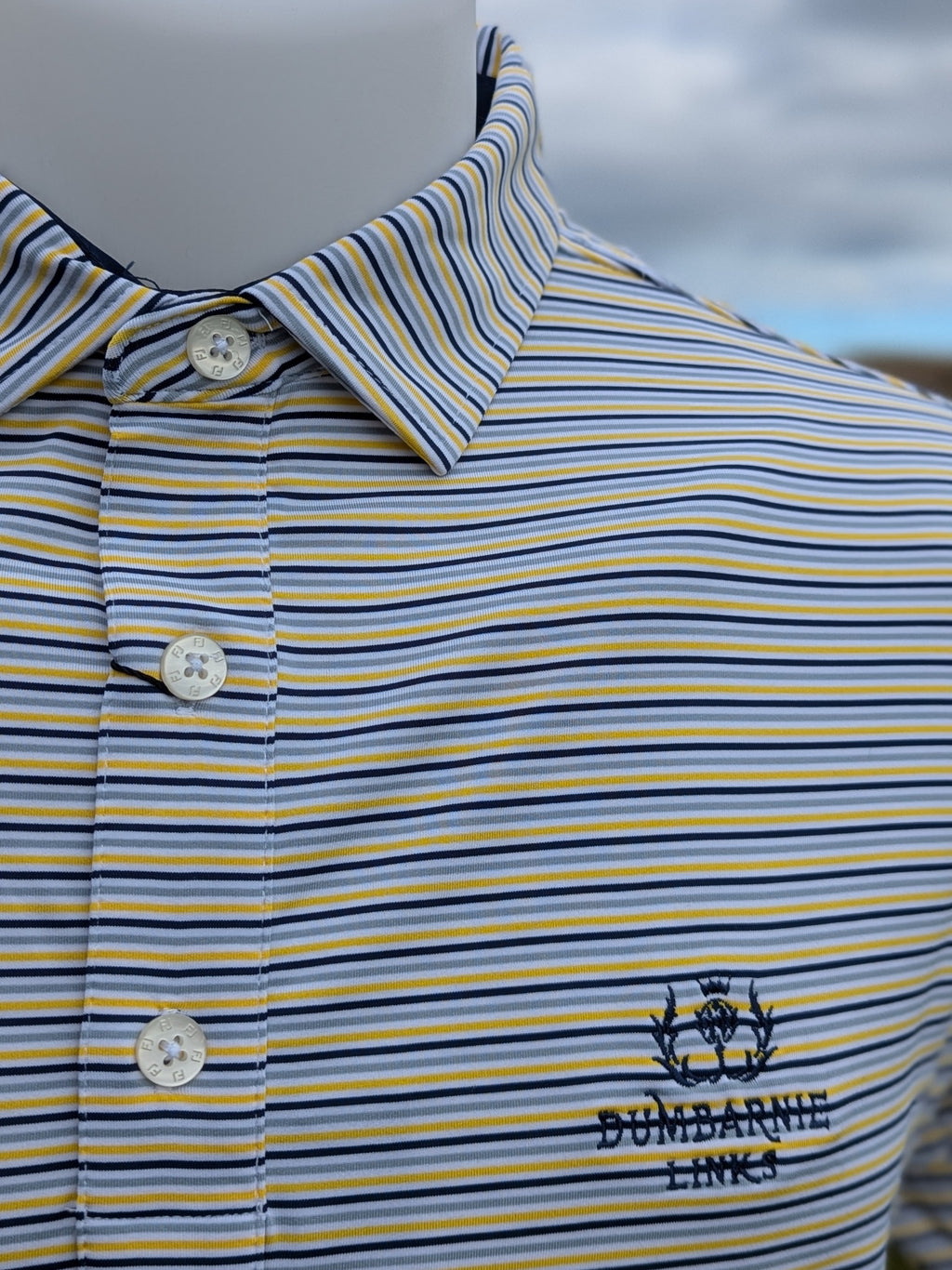 Footjoy Balance Stripe Lisle Polo