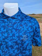 Load image into Gallery viewer, G/Fore Mapped Icon Camo Tech Jersey Polo in Snow
