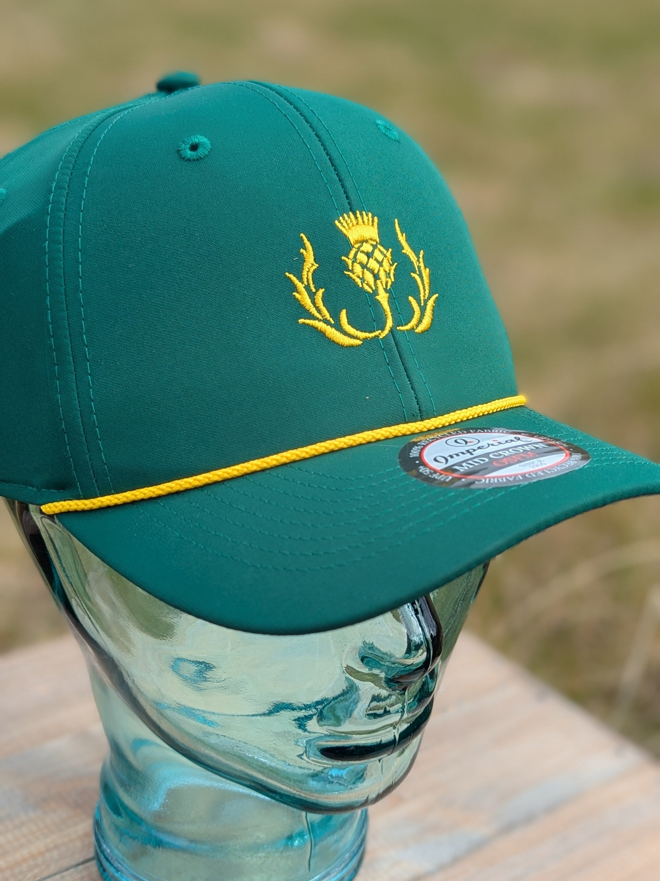 Performance Rope Tour Cap in Green