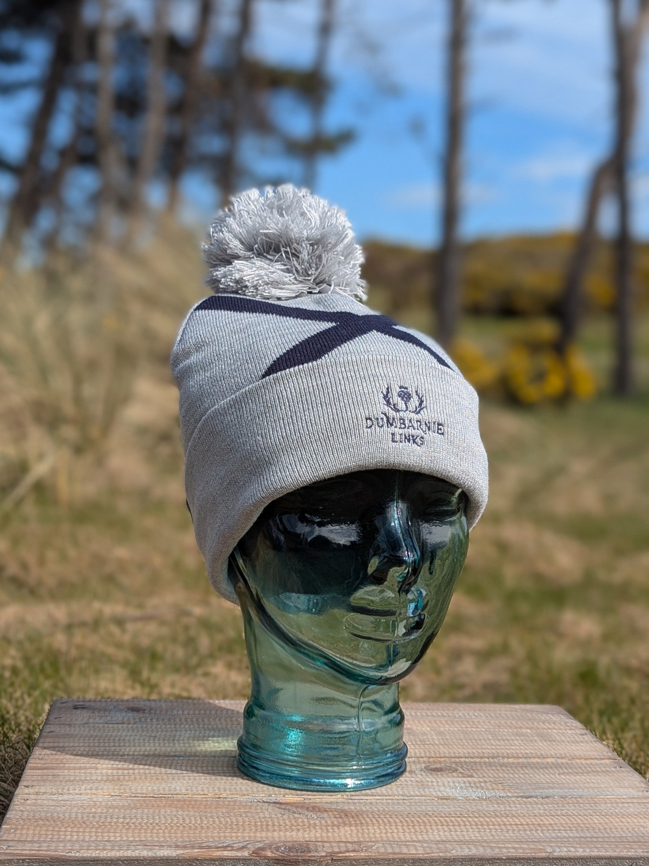 Saltire Beanie in Grey