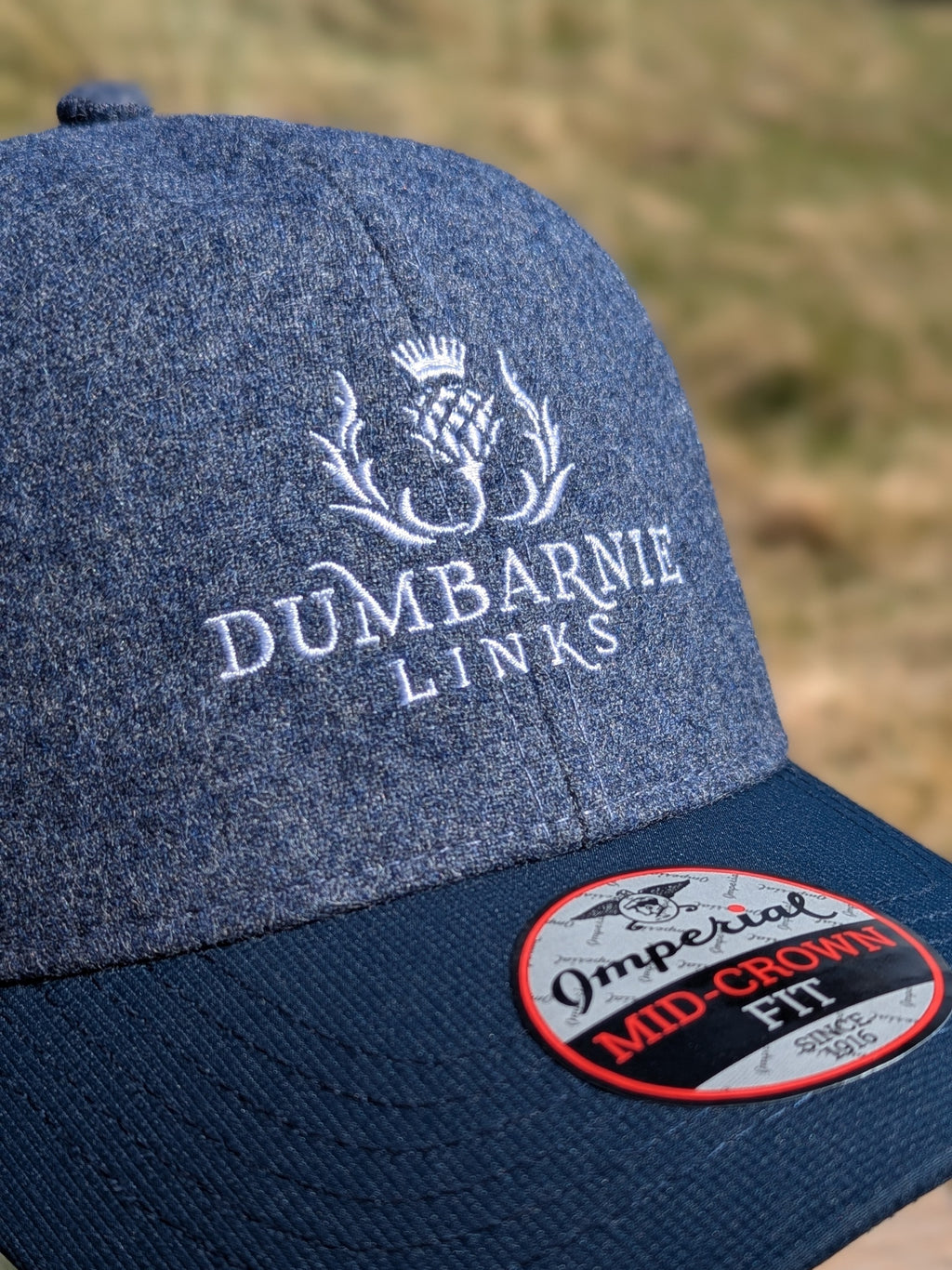 'The Highlands' Heathered Flannel Cap
