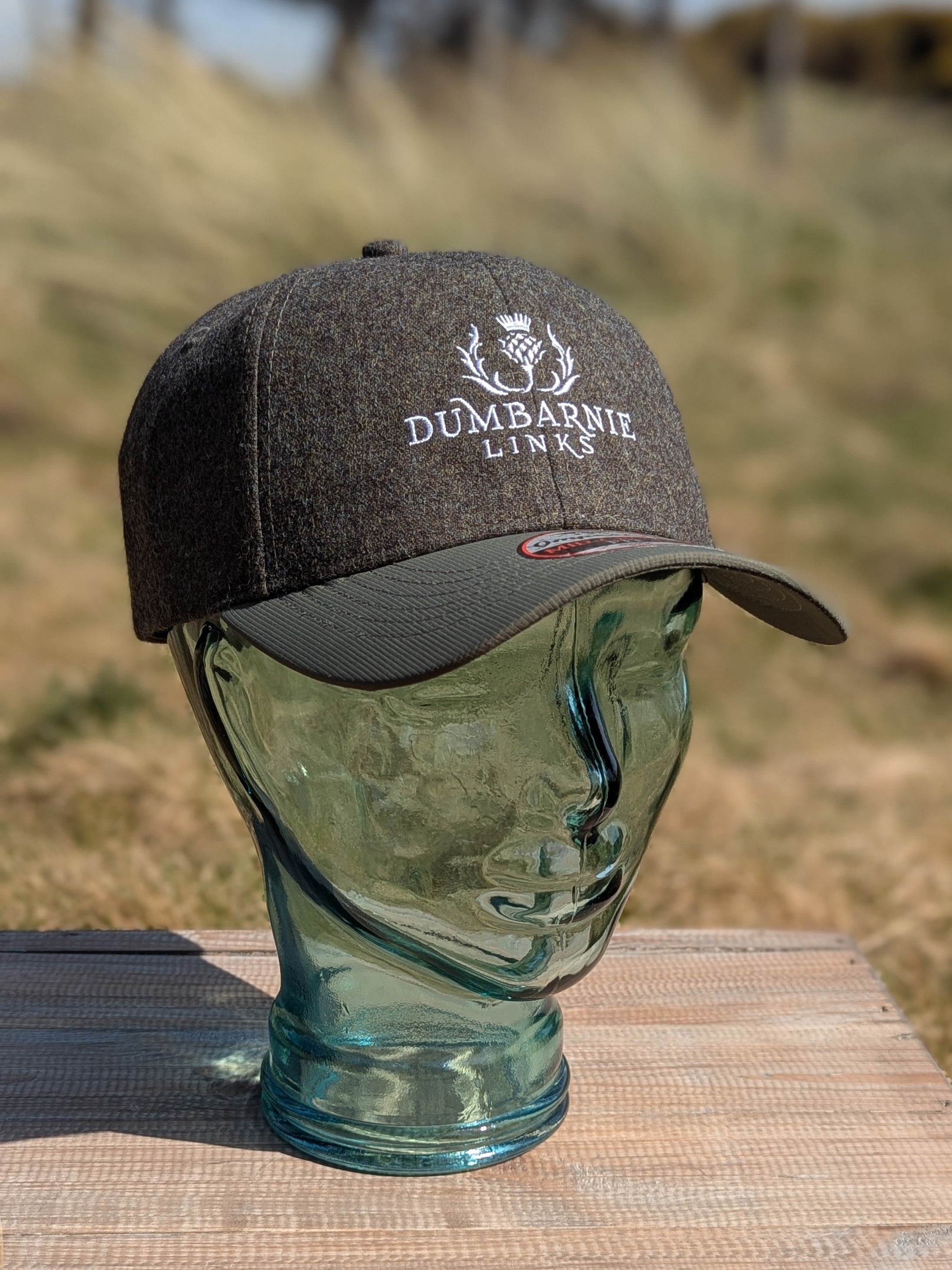 'The Highlands' Heathered Flannel Cap