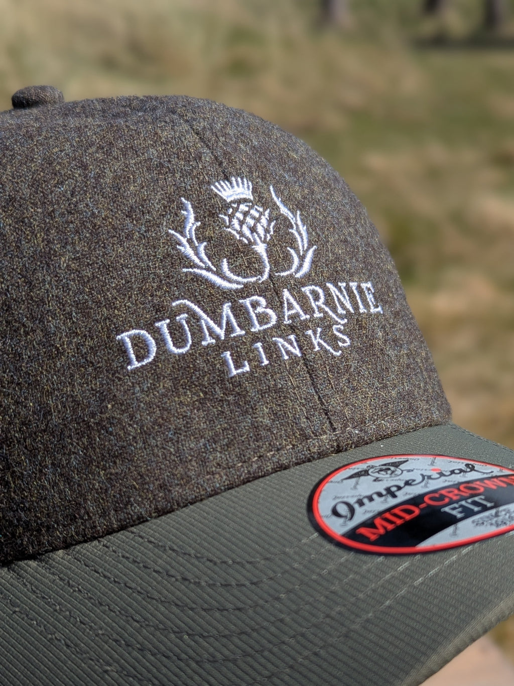 'The Highlands' Heathered Flannel Cap