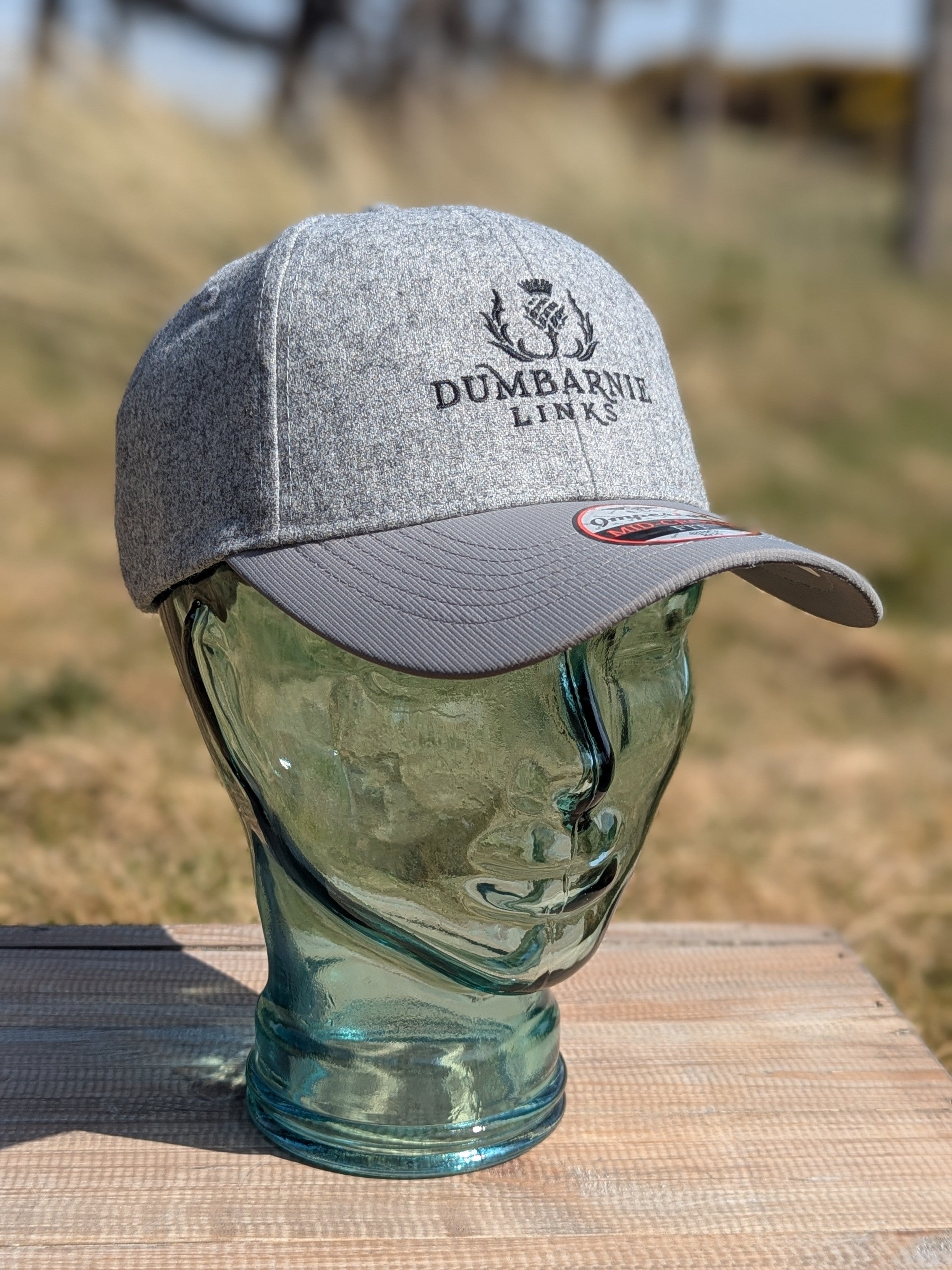 'The Highlands' Heathered Flannel Cap