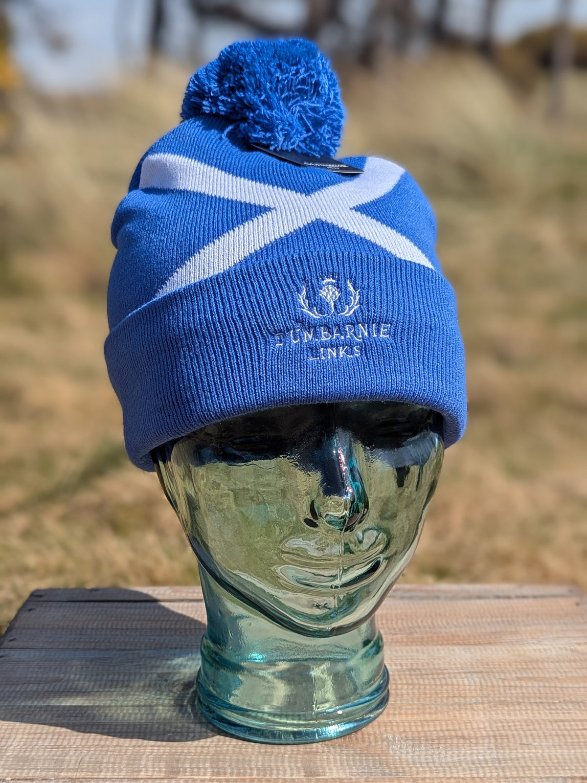 Saltire Beanie in Tahiti Blue