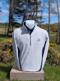 Kjus Roman 1/2 Zip Midlayer in Alloy/Atlanta Blue