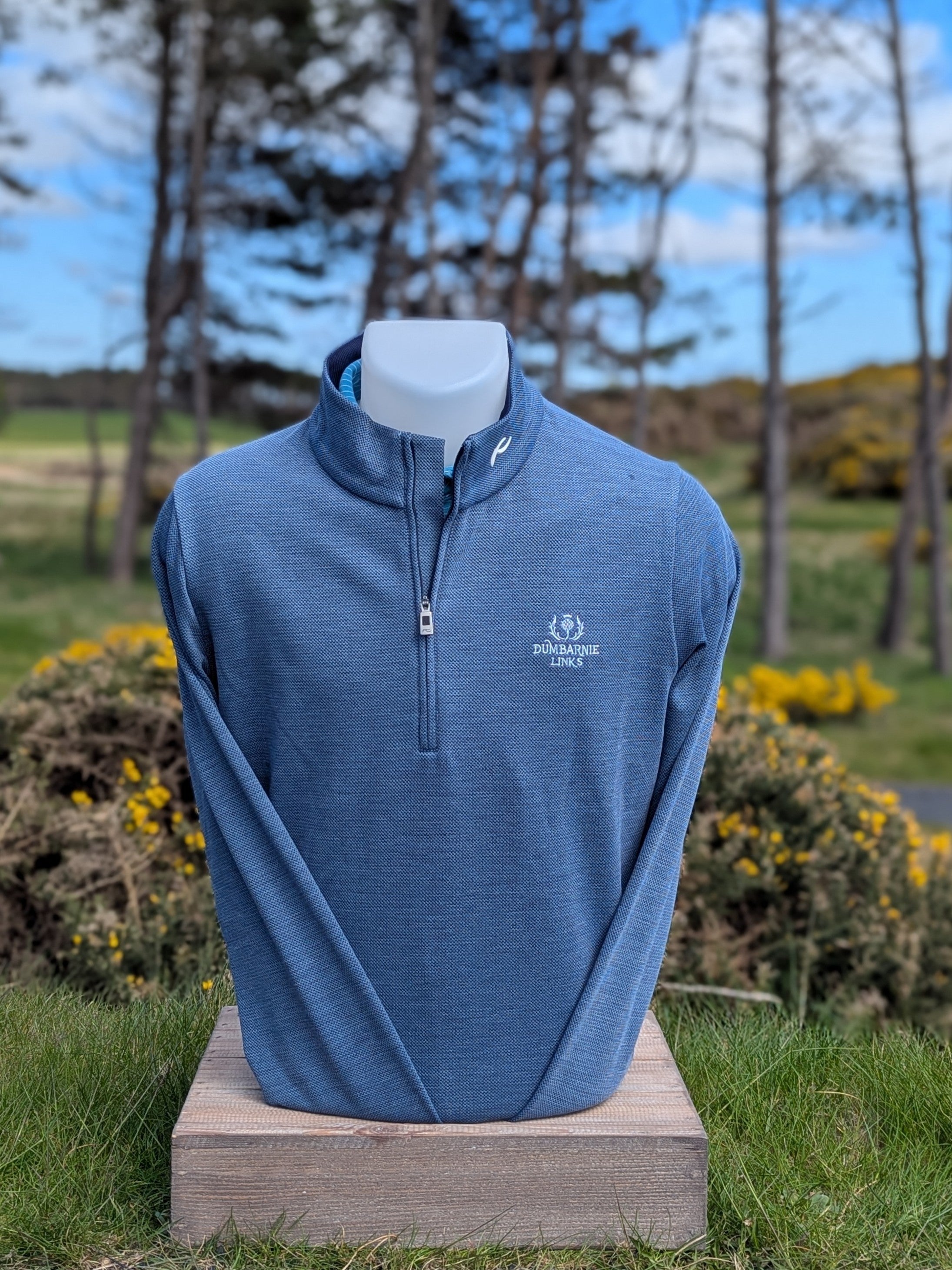 Kjus Essentials 1/2 Zip Midlayer in Atlas