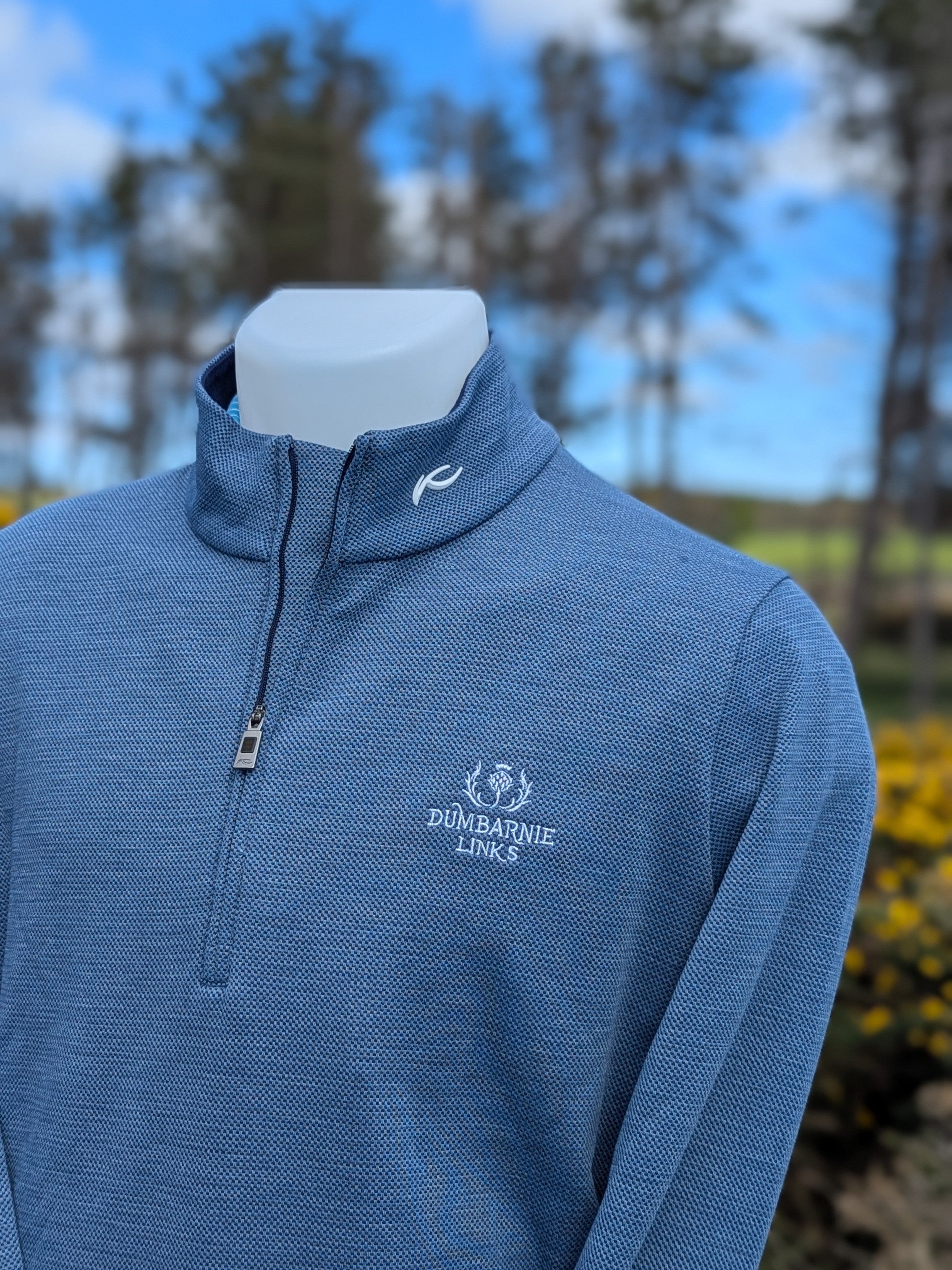 Kjus Essentials 1/2 Zip Midlayer in Atlas