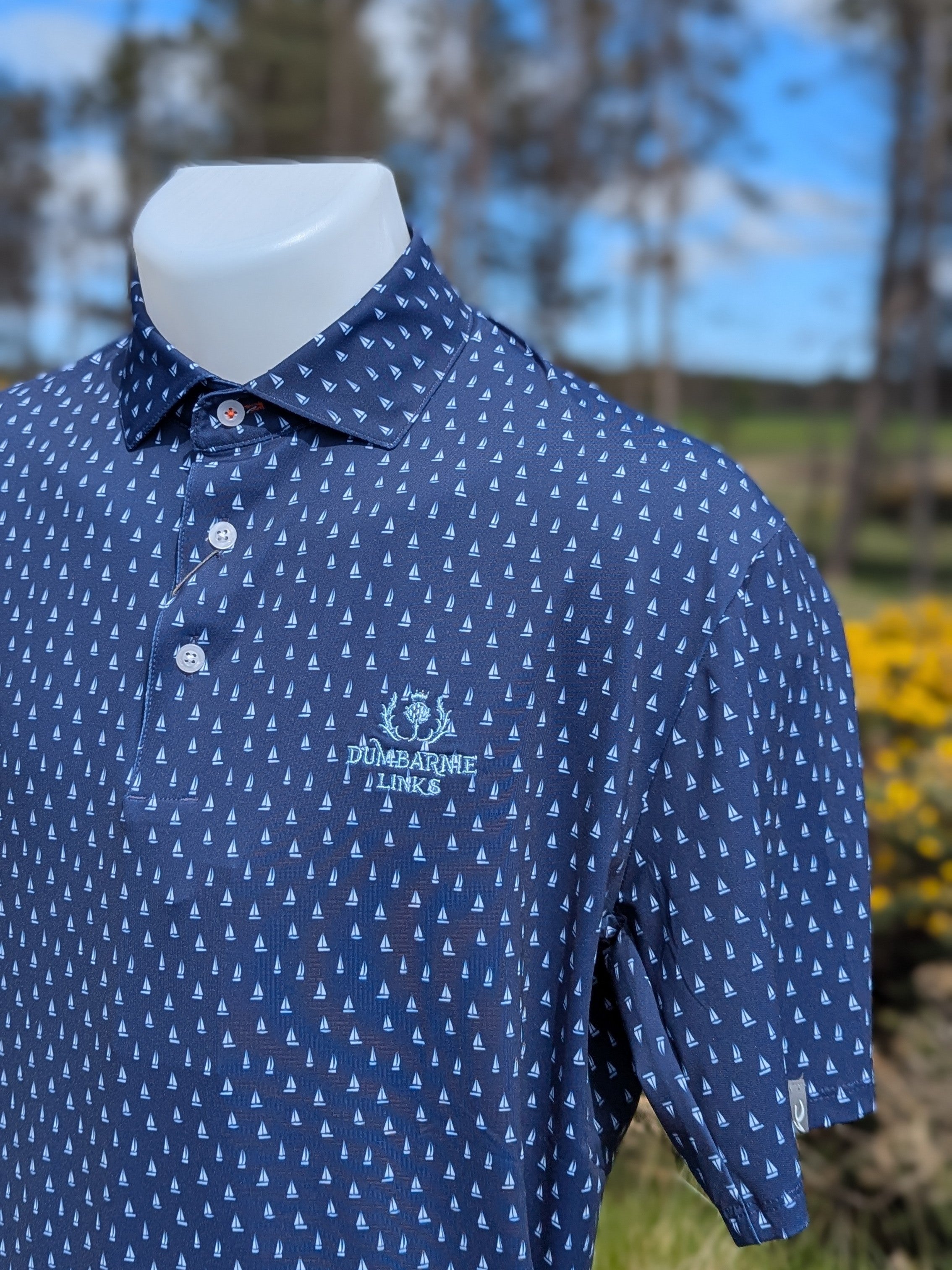 Kjus Golfer Polo -Sailboat