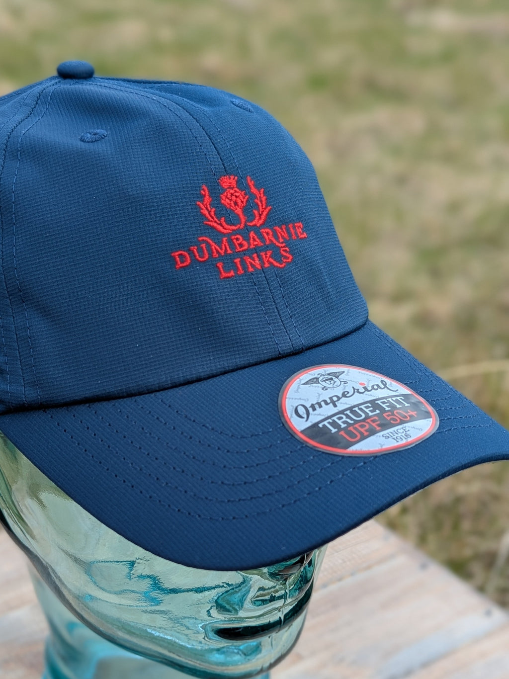 Original Performance Cap in Navy with Red Logo
