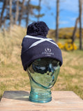 Saltire Beanie in Navy
