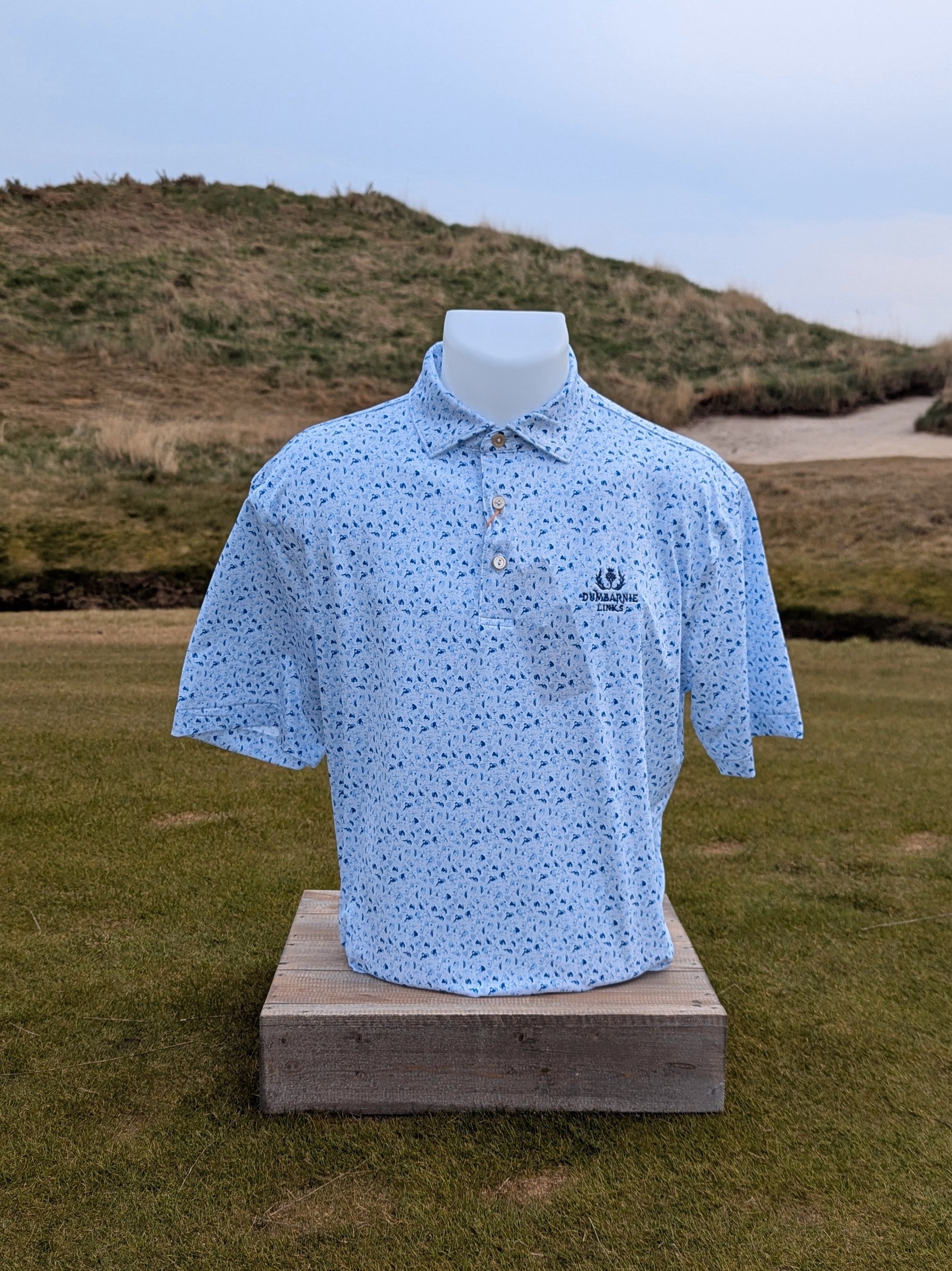 Peter Millar Crown Sport Straight Shooter Performance Jersey Polo