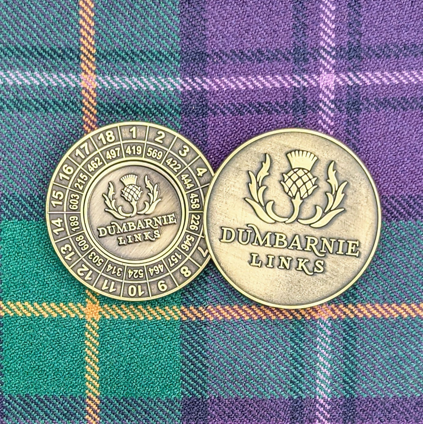 Antique Yardage Coin