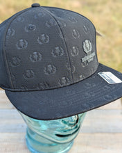 Load image into Gallery viewer, Black Thistle Print Flat Brim Cap
