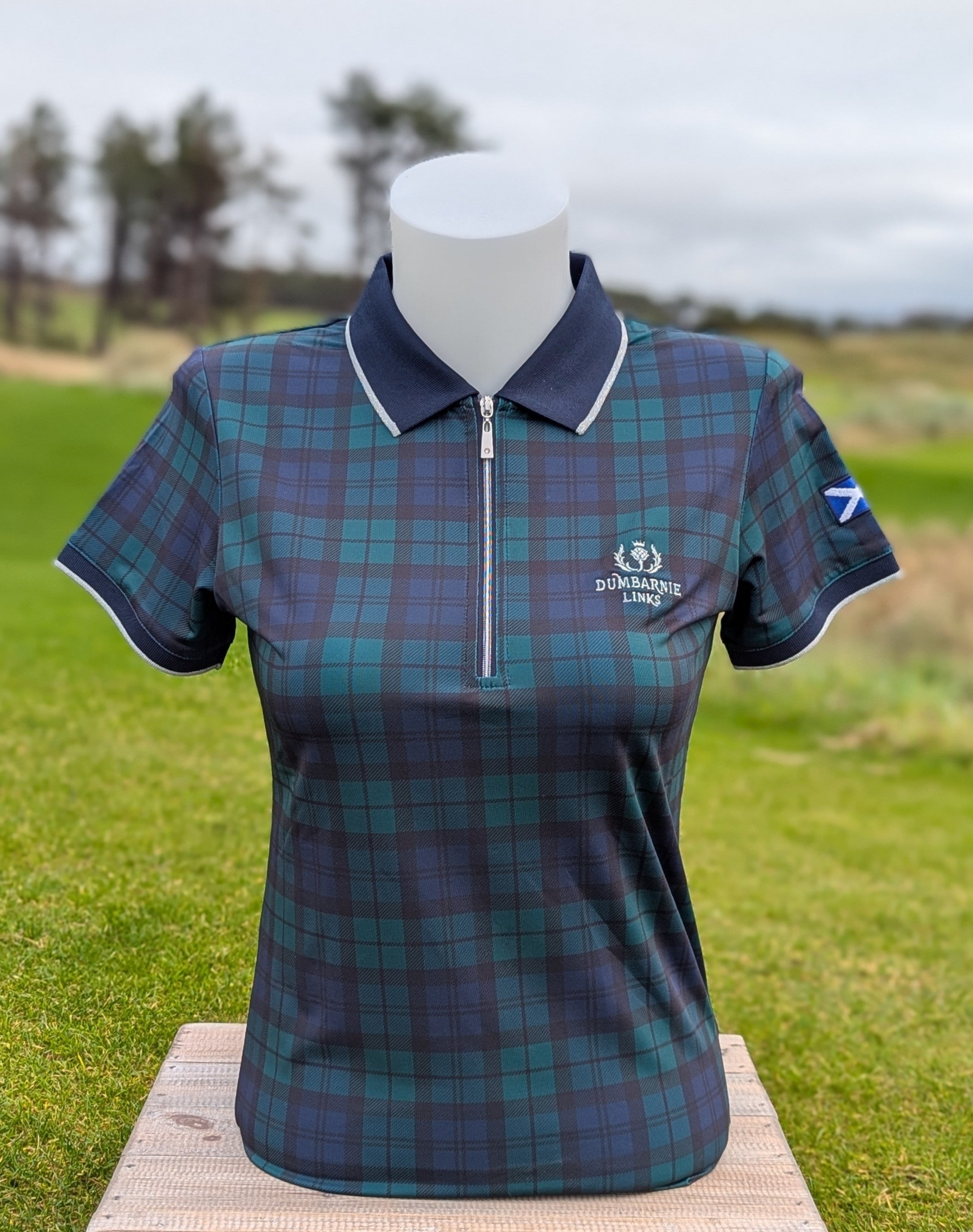 Glenmuir Tartan Polo