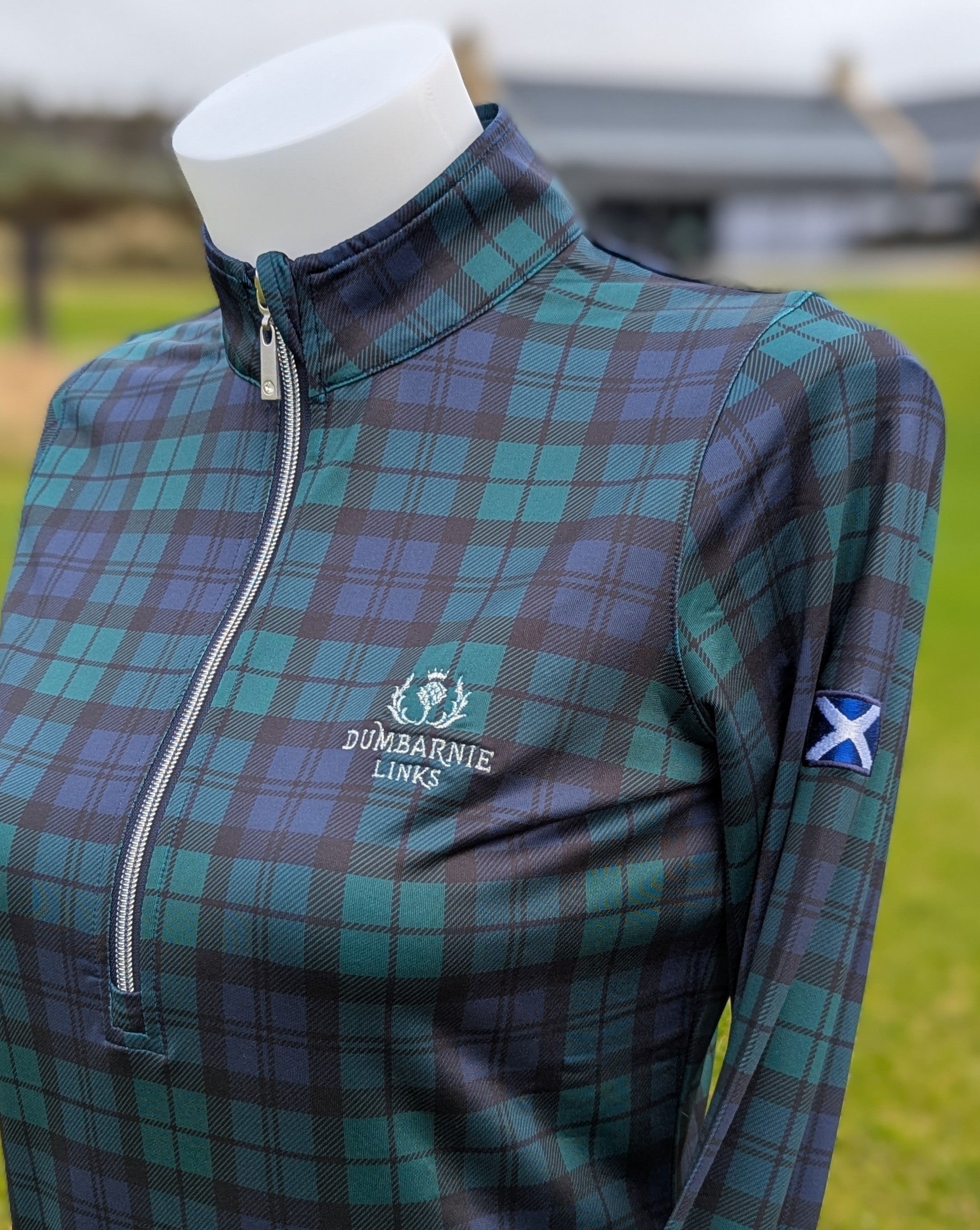 Glenmuir Tartan 1/4 Zip