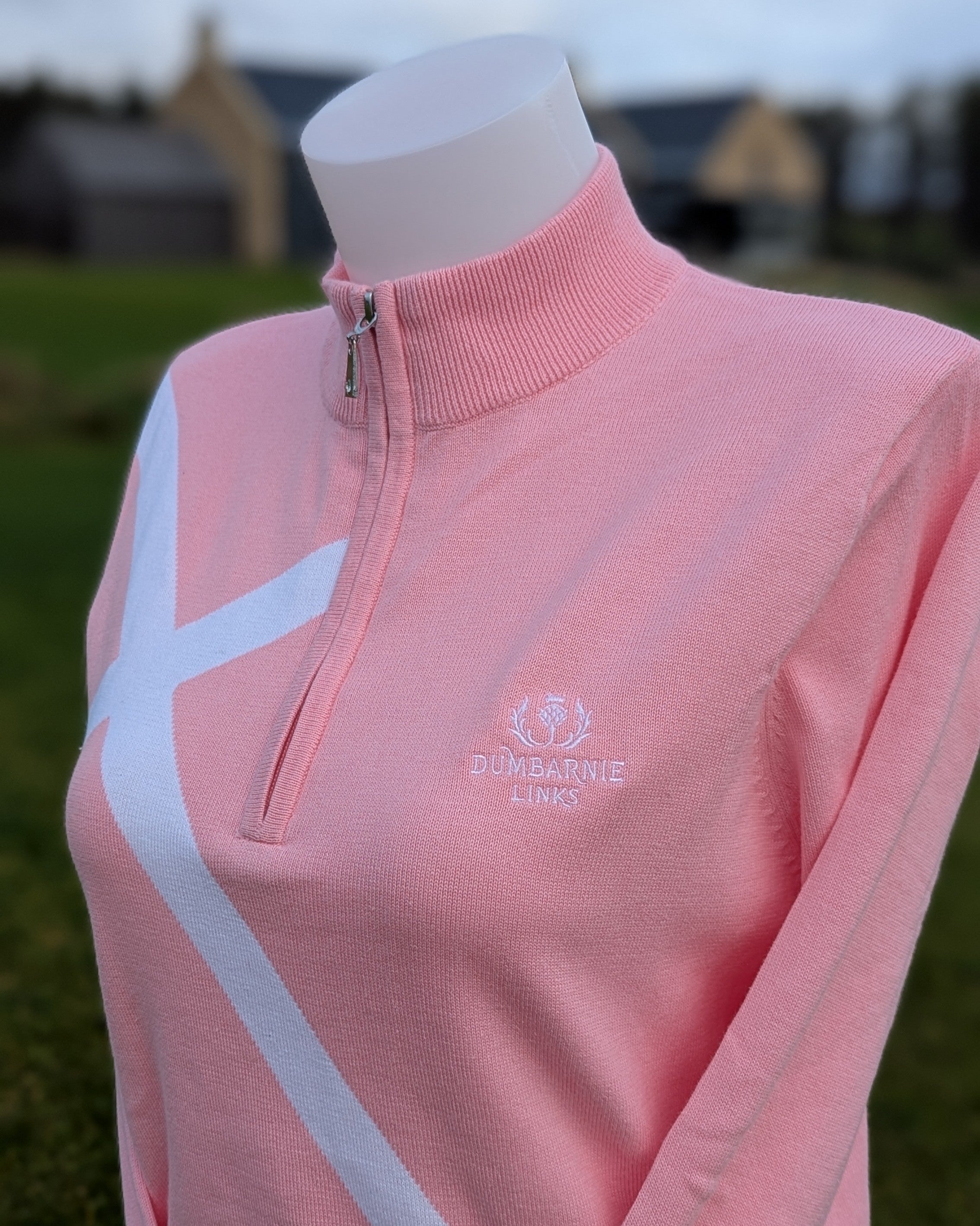 Glenmuir Saltire 1/4 Zip Sweater