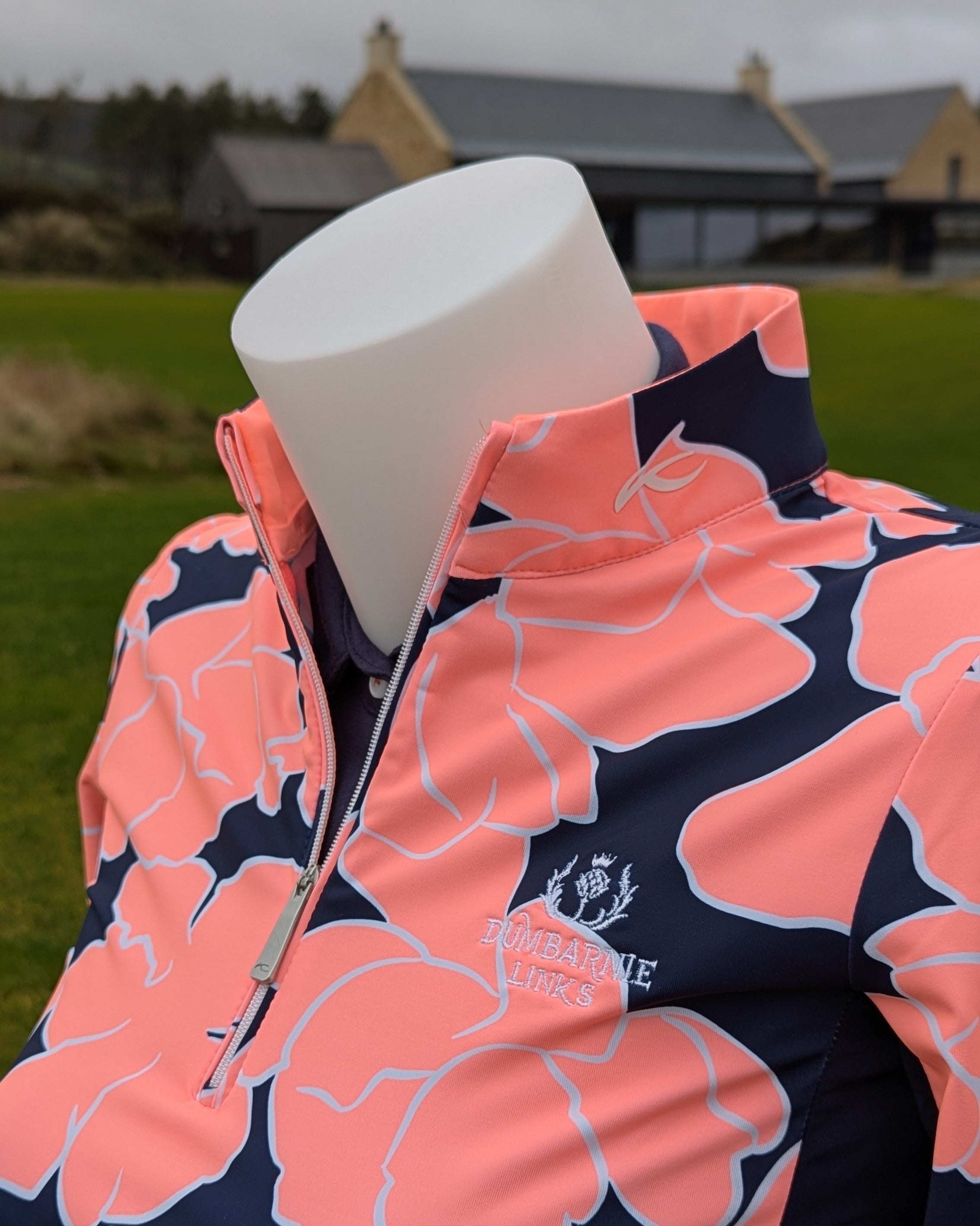 Sunshine Printed Half-Zip