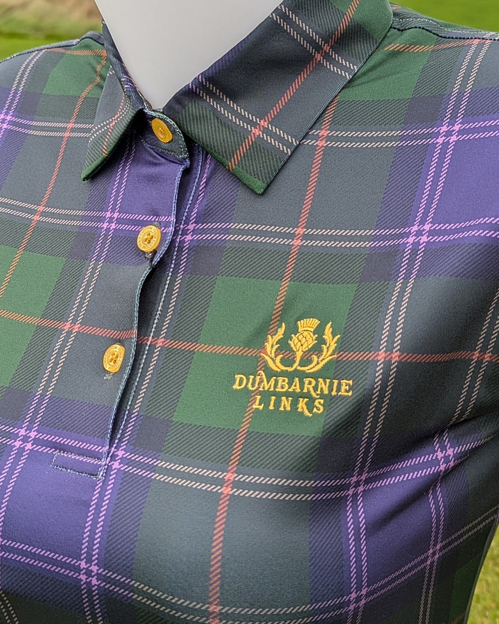 Dumbarnie Tartan Polo