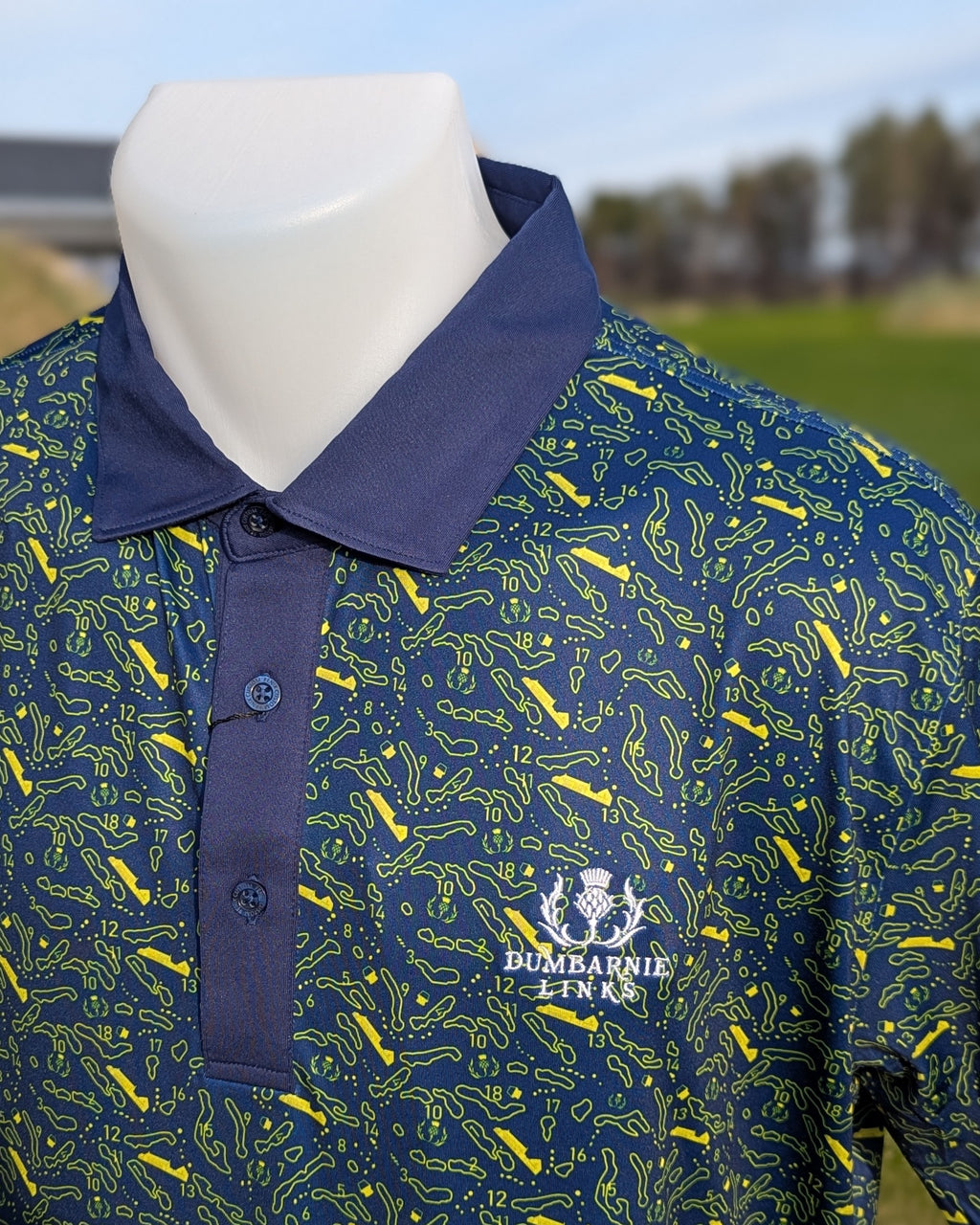 Dumbarnie Course Map Polo