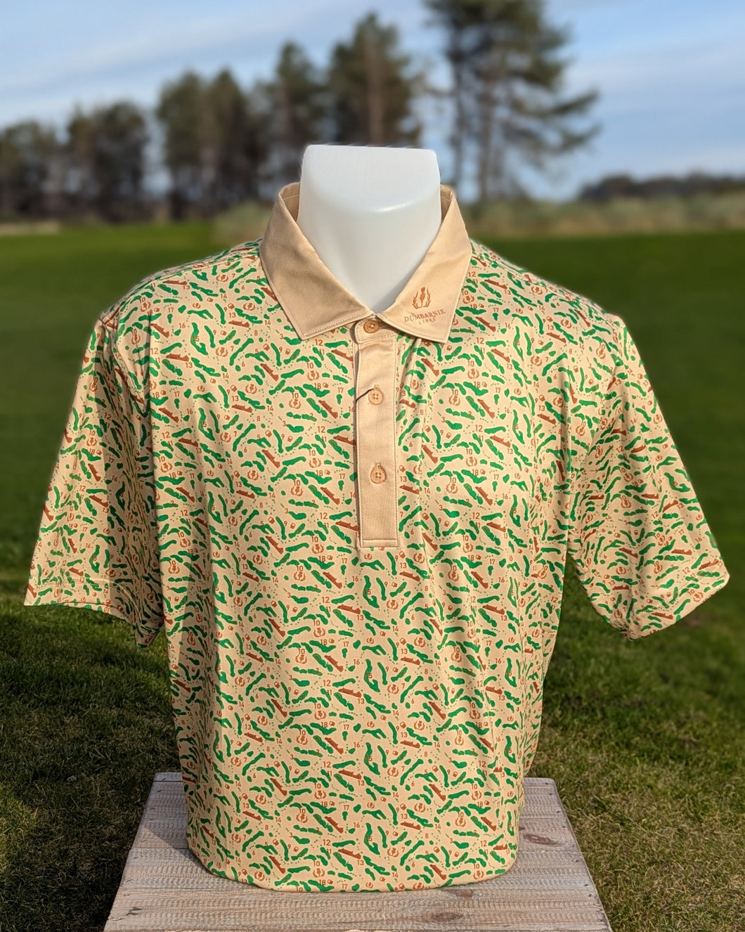 Dumbarnie Course Map Polo