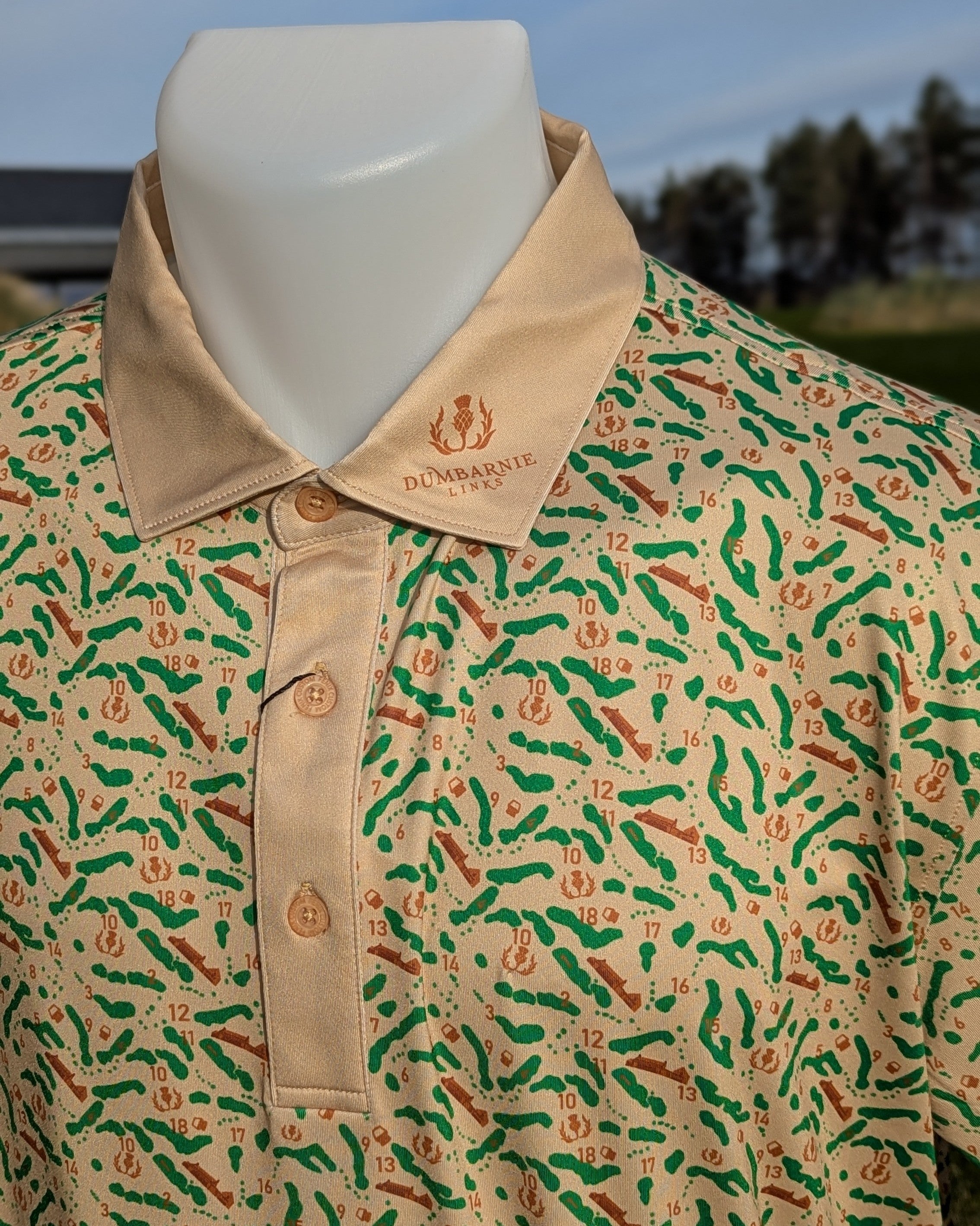 Dumbarnie Course Map Polo