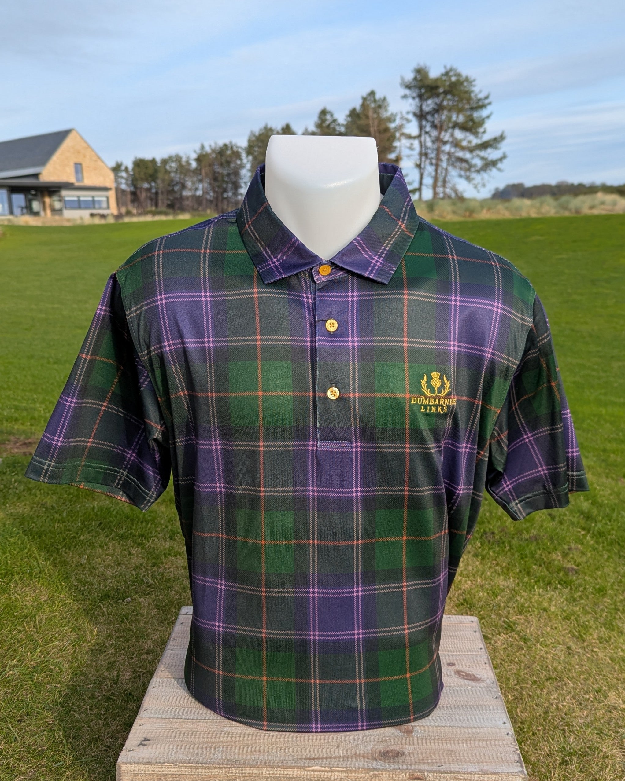 Dumbarnie Tartan Polo