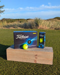 Dumbarnie Logo Titleist Tour Soft Balls in Yellow