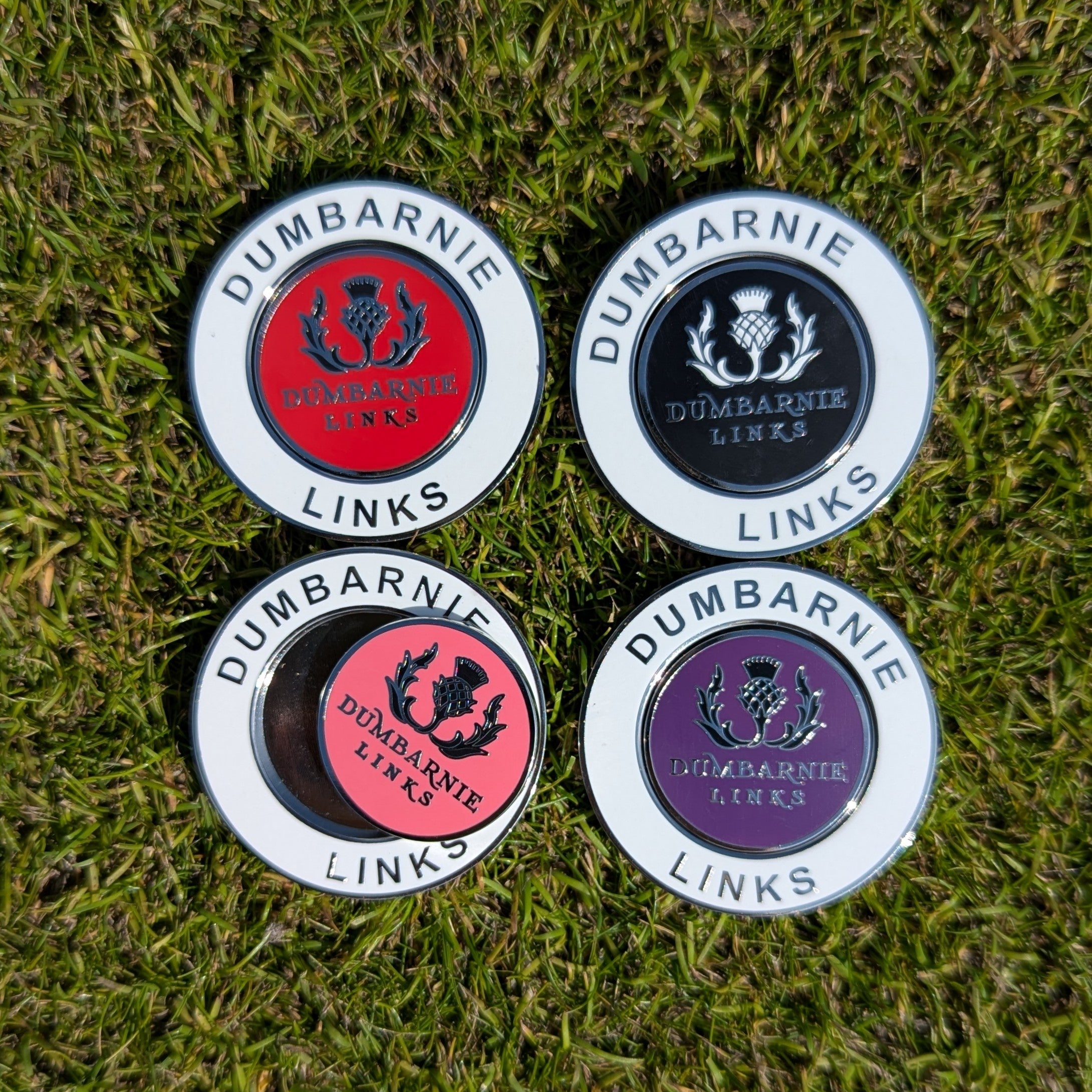 Metal Poker Chip Magnetic Marker