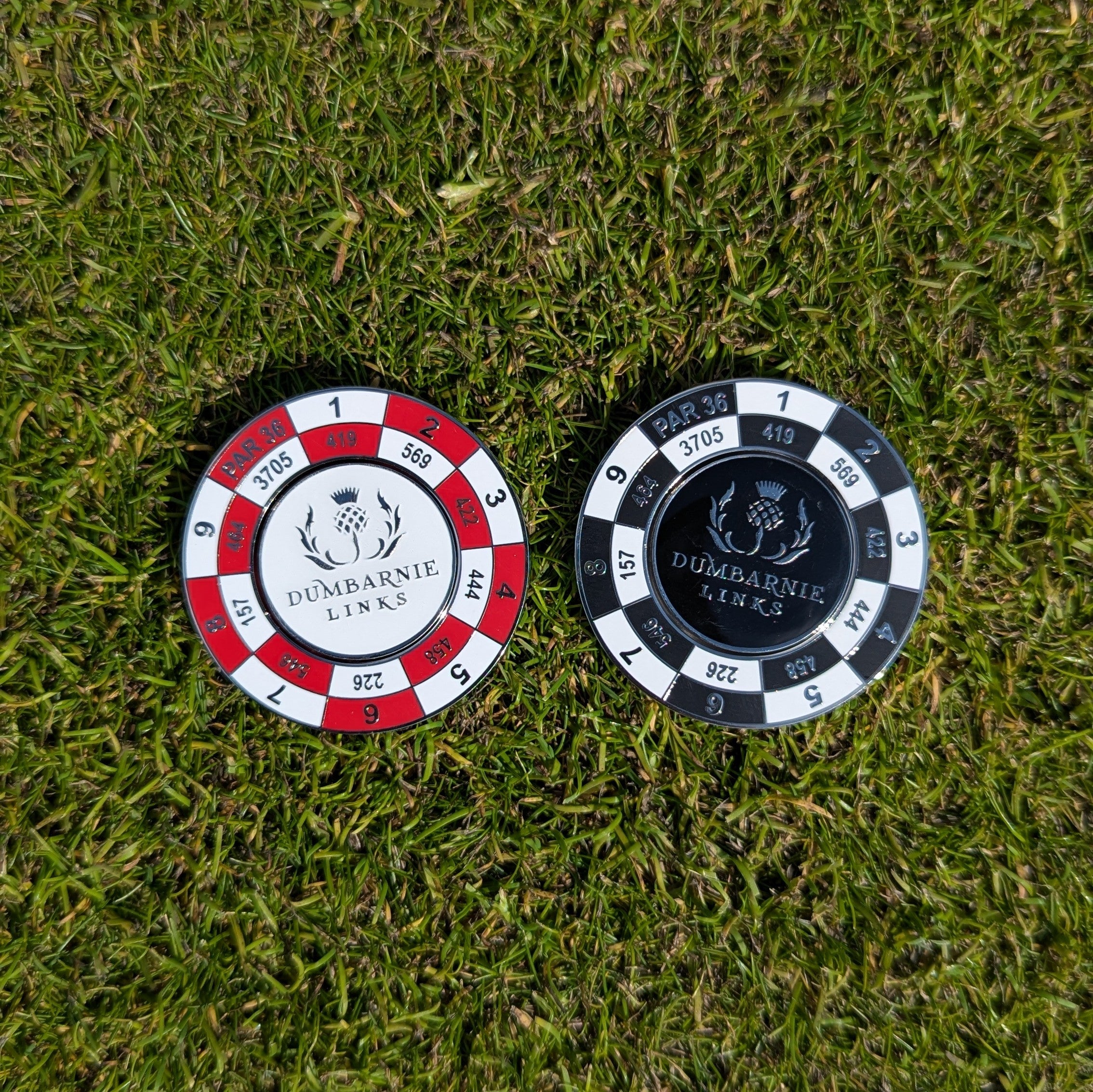 Yardage Coin Magnetic Marker