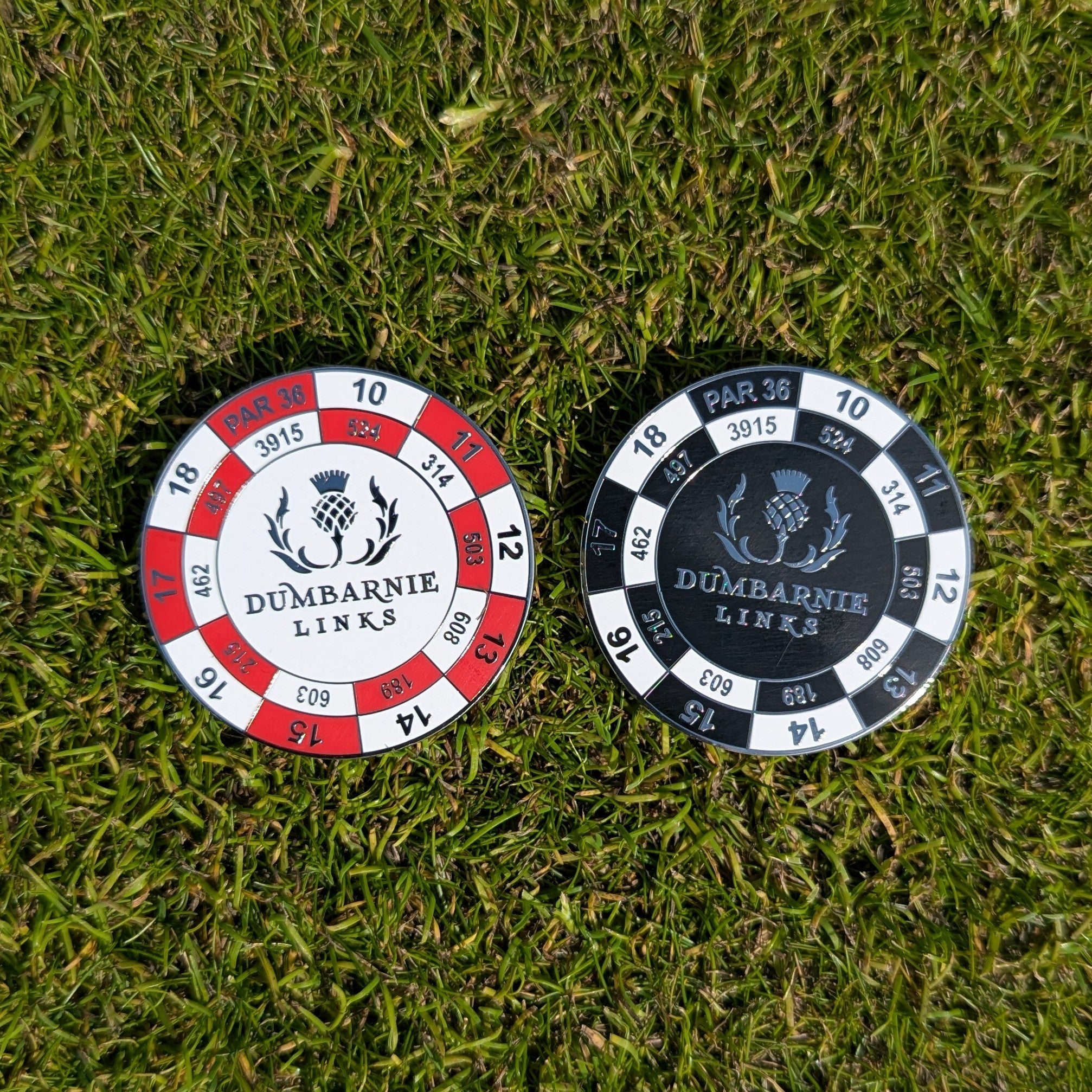 Yardage Coin Magnetic Marker