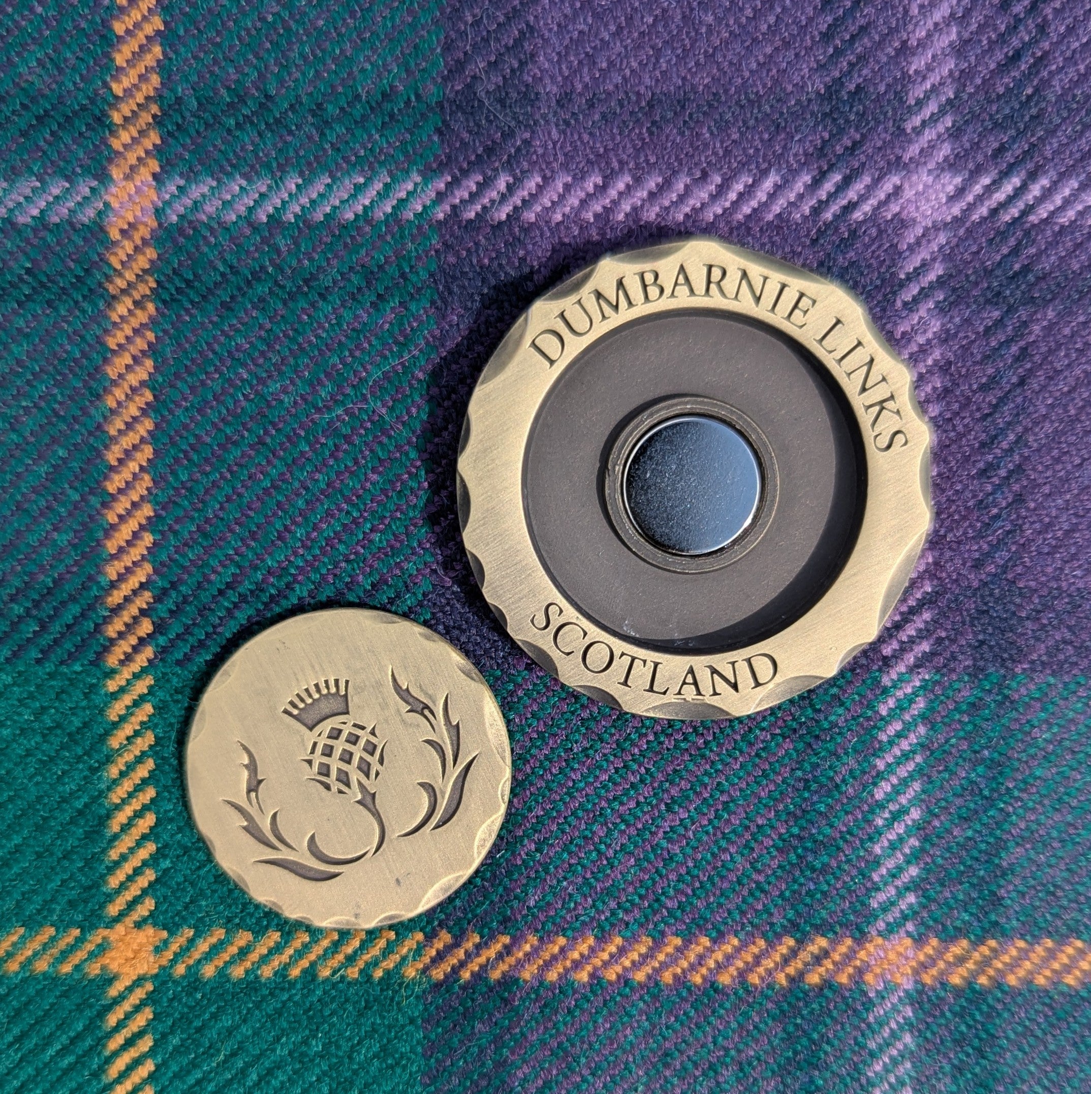 Antique Magnetic Coin Marker