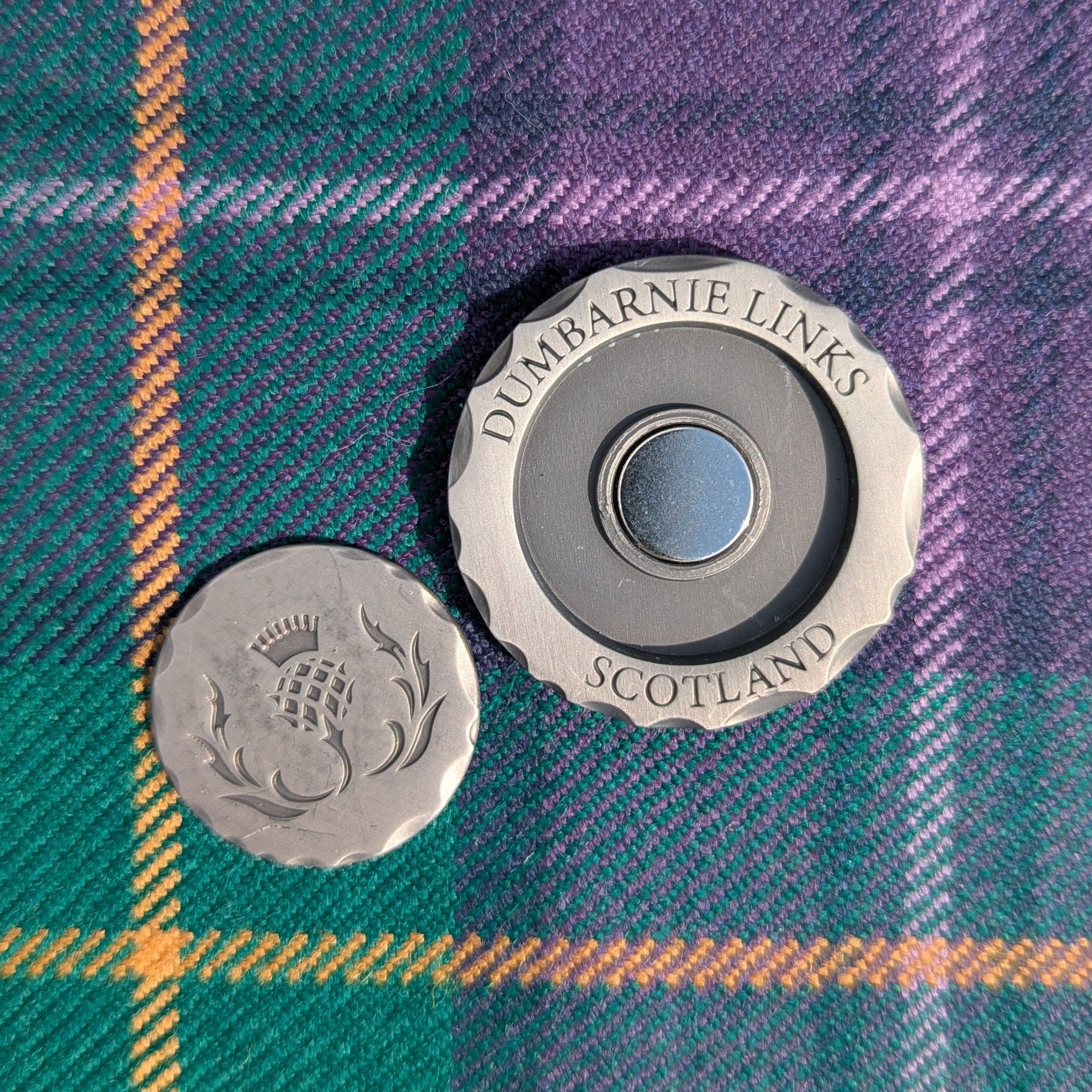 Antique Magnetic Coin Marker