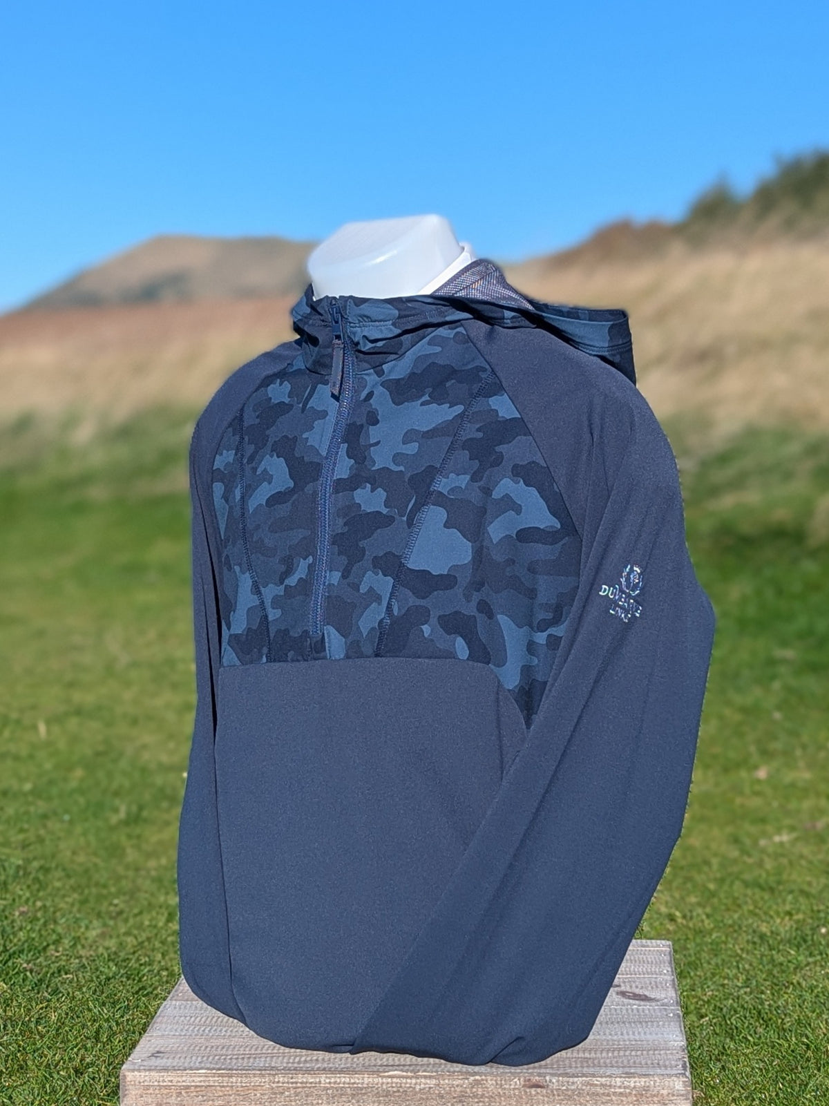 G/Fore Hybrid Hoodie in Twilight Camo