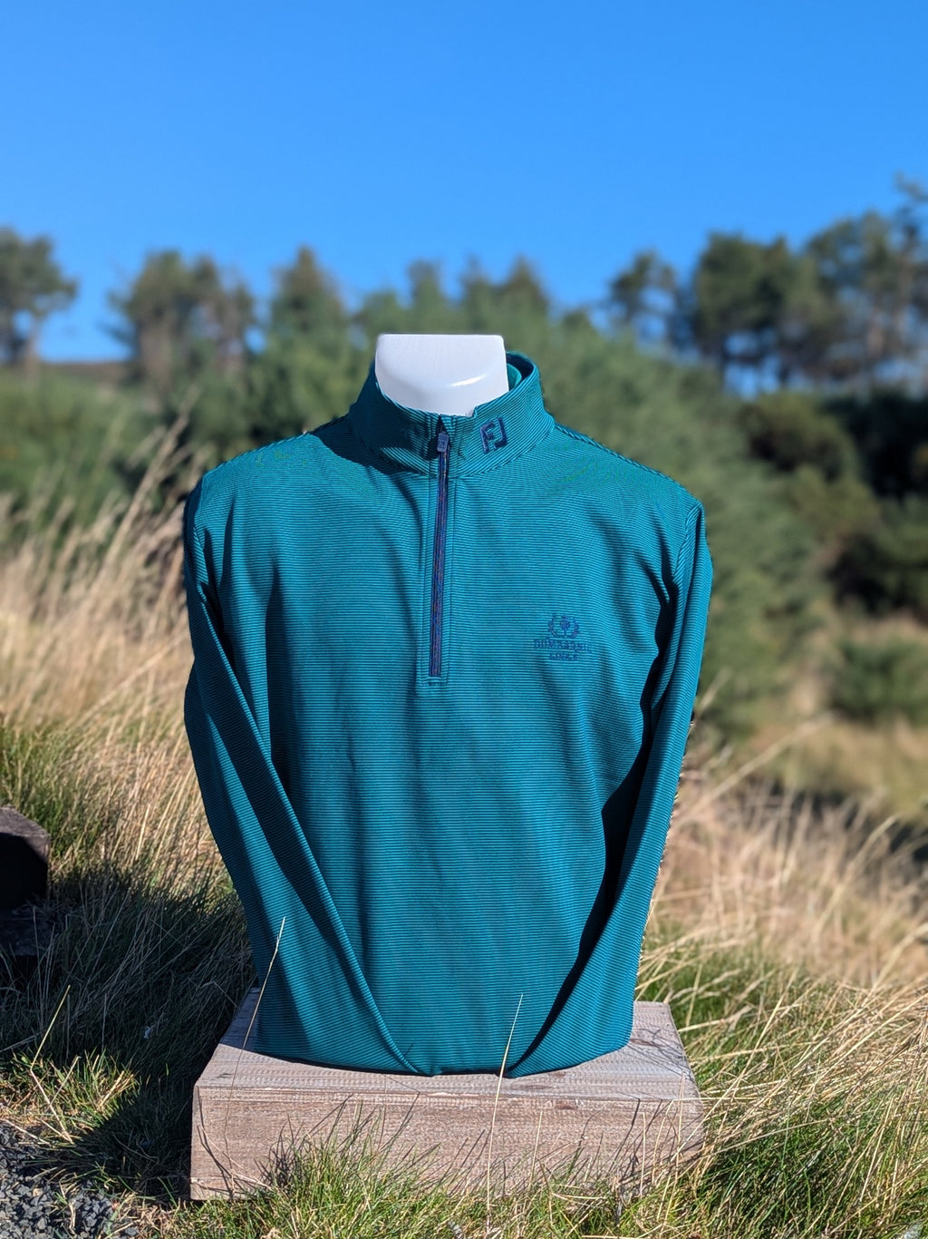 Footjoy Green 1/4 Zip