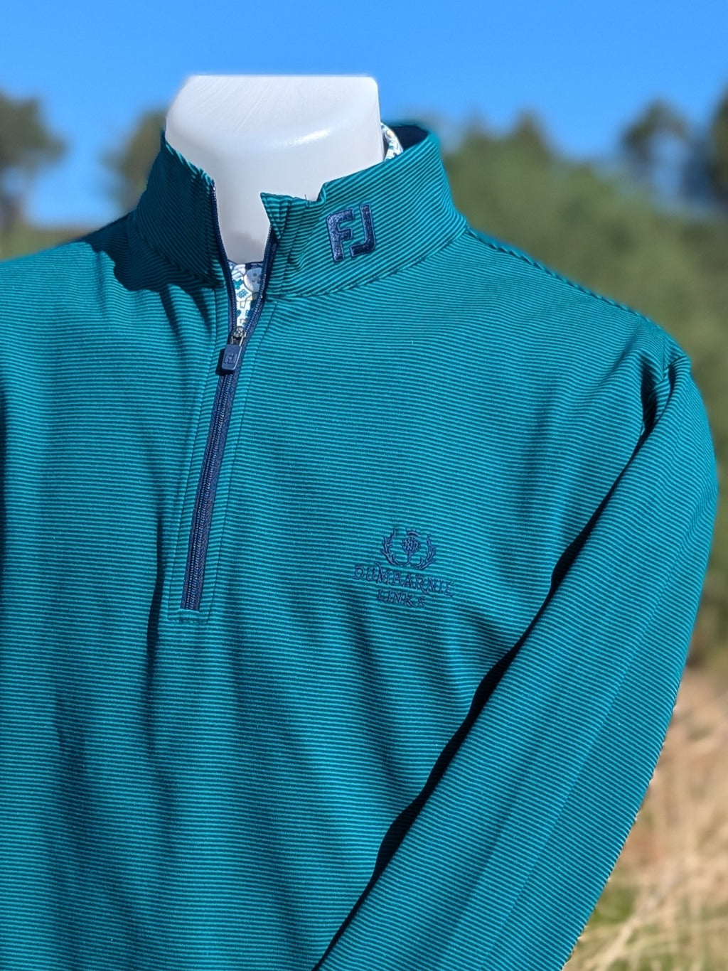 Footjoy Green 1/4 Zip
