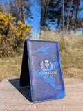 Scorecard Holder in Blue Camo Print