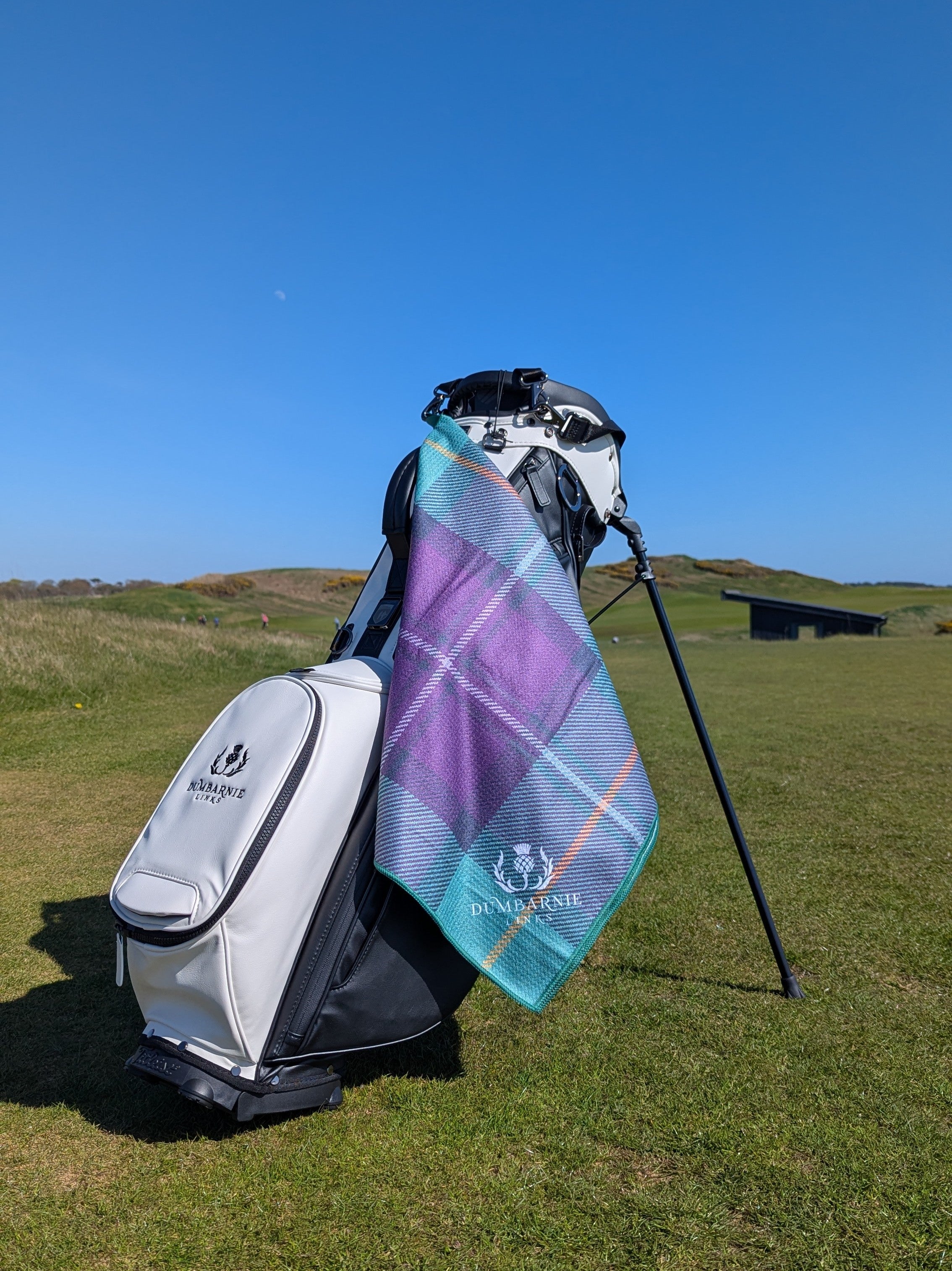 Dumbarnie Tartan / Map Print Towel