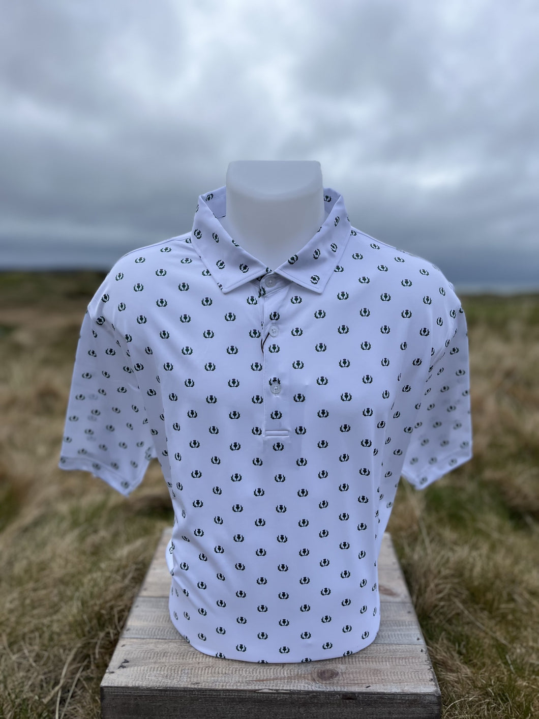 Dumbarnie Collection - Men's Thistle Polo - Mix and Match - 2 for £100!